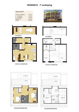 Floorplan - Oude Haven 36D, 2871 DJ Schoonhoven